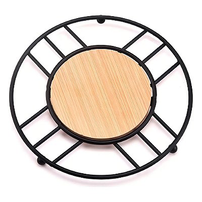 Descanso de Panela em Madeira Liga - Mek