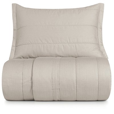 Jogo de Colcha Lux 200 Fios Solteiro - Inspire Cinza - 200 Fios - Altenburg