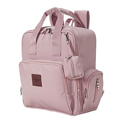 Mochila Multifuncional Maternidade City - Blush - Batistela Baby