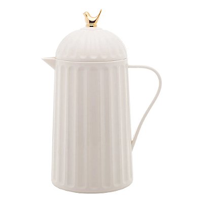 Garrafa Térmica Bird - Branca - 1L - Wolff