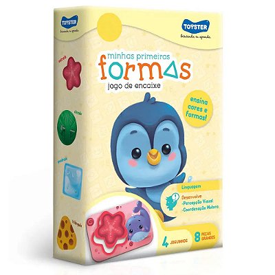 Jogo de Encaixe Minhas Primeiras Formas - Toyster