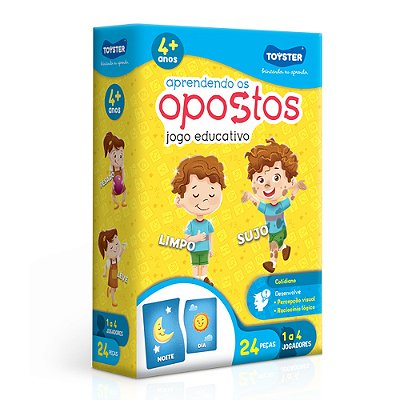 Jogo Educativo Aprendendo os Opostos - Toyster