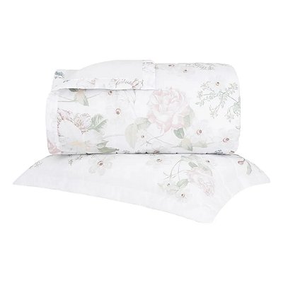 Jogo de Colcha Percalle Hédera - Solteiro - 2 Peças - Buddemeyer