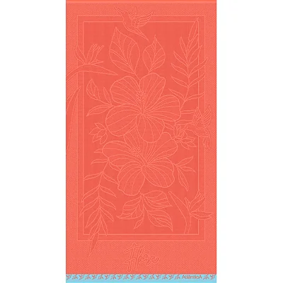 Toalha de Praia Gigante Aveludada - Flora - Atlântica