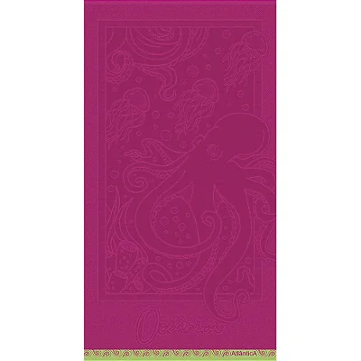 Toalha de Praia Gigante Aveludada - Oceânica - Atlântica