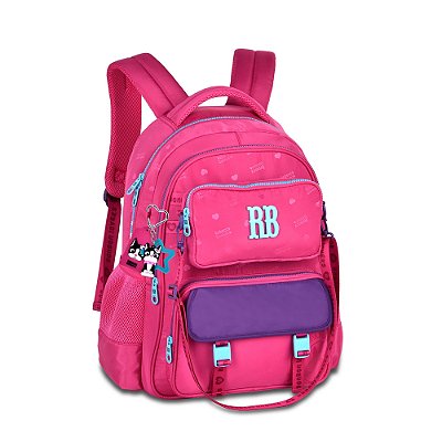 Mochila de Costas Rebeca Bonbon 2 em 1 Urban Mix - Rosa - Clio Style