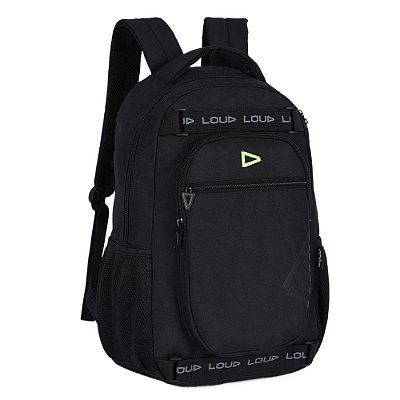 Mochila de Costas Loud Minimal - Preto - Luxcel