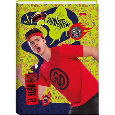 Caderno Brochura Enaldinho - Sinistro - 80 folhas - Jandaia