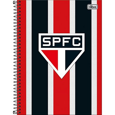 Caderno Espiral São Paulo - Brasão - 80 Folhas - Tilibra