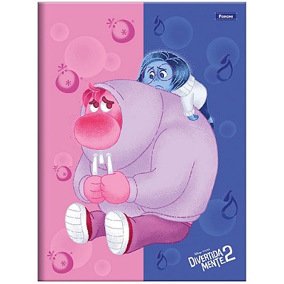 Caderno Brochura Divertidamente - Vergonha e Tristeza - 80 Folhas - Foroni
