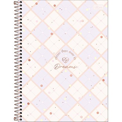 Caderno Colegial Soho - Dreams - 80 Folhas - Tilibra
