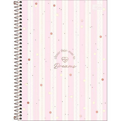 Caderno Colegial Soho - Closer Than Ever To - 80 Folhas - Tilibra