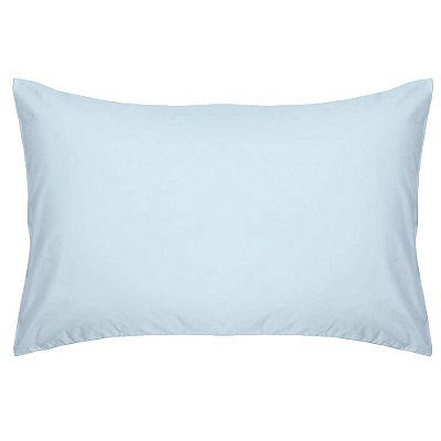 Fronha Avulsa Estampada Trésor 300 fios - Azul Claro - Estamparia