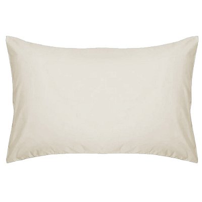 Fronha Avulsa Estampada Trésor 300 fios - Bege - Estamparia