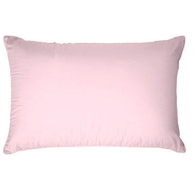 Fronha Lisa Premium Linea - 180 Fios - Rosa - Estamparia