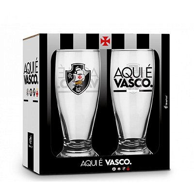 Jogo de Copos Munich - Vasco - 2 Peças - Brasfoot