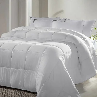 Edredom Toque de Pétalas Solteiro - Branco - Kacyumara