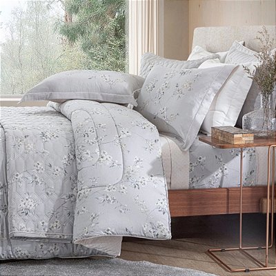 Edredom Lazio Queen - Athena - 300 Fios - Kacyumara