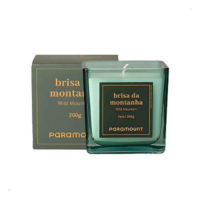 Vela Aromática Brisa da Montanha - 200g - Paramount