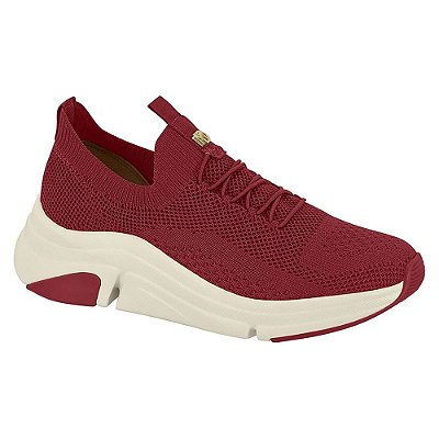 Tênis Feminino Knit Slip - Marsala - Modare Ultraconforto