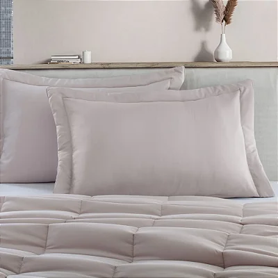 Porta Travesseiro Toque de Pétalas - Rose - Kacyumara