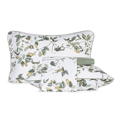 Jogo de Cama Malha Fio Penteado Com Viés Casal - Serra Clara - Altenburg