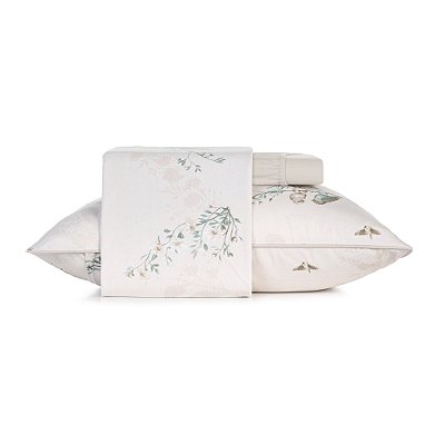 Jogo de Cama Malha Fio Penteado Solteiro - Pouso - 3 Peças - Altenburg