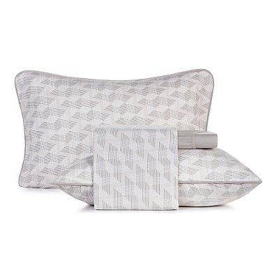 Jogo de Cama Malha Fio Penteado com Viés Queen - Escala - Altenburg