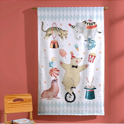 Toalha de Banho Infantil - Circo 01 - Döhler