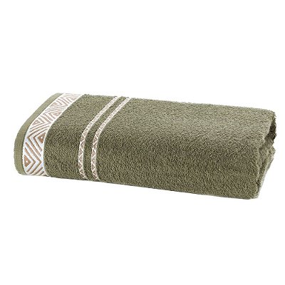 Toalha de Rosto Jacquard Premium Étnica - Verde 11436 - Döhler