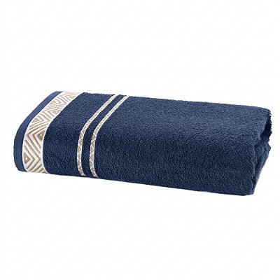 Toalha de Banho Jacquard Premium Étnica - Azul 6990 - Döhler