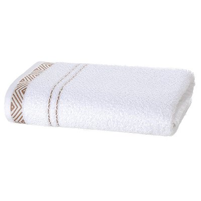 Toalha de Banho Jacquard Premium Étnica - Branco - Döhler