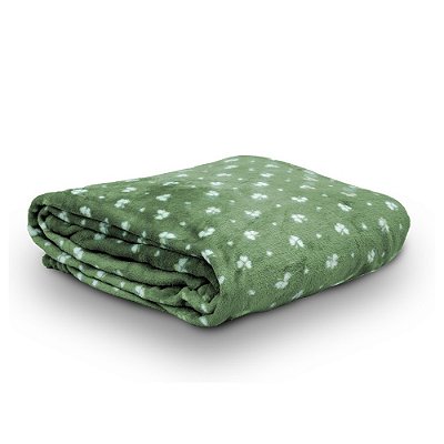 Manta Flannel Charme - Trevo - Solteiro - Appel Home