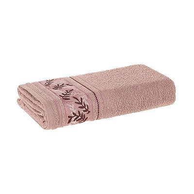 Toalha de Banho Fio Cardado Anis - Rosa Hortênsia 3846319 - Karsten