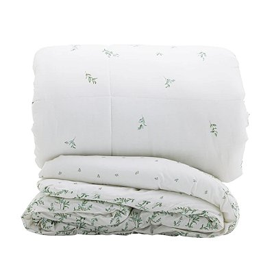 Edredom Vida Bela Queen - Botanik - 200 Fios - Kacyumara