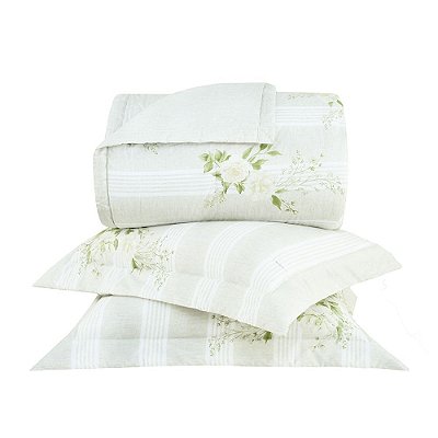 Jogo de Colcha Gran Percalle Blanche - Queen - Buddemeyer