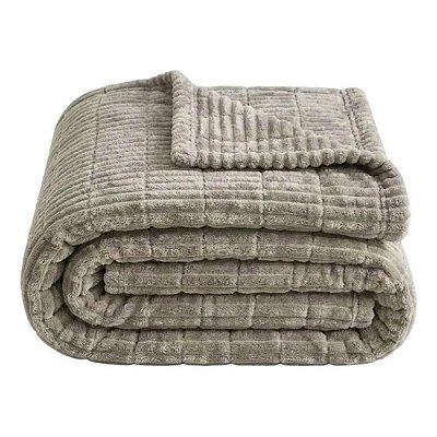 Cobertor Islândia Casal - Bege - Corttex