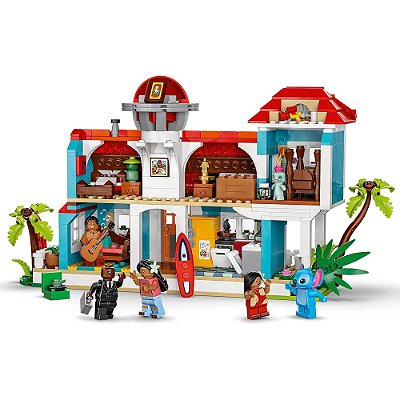 Casa de Praia de Lilo e Stitch Disney Classic 834 Peças - Lego