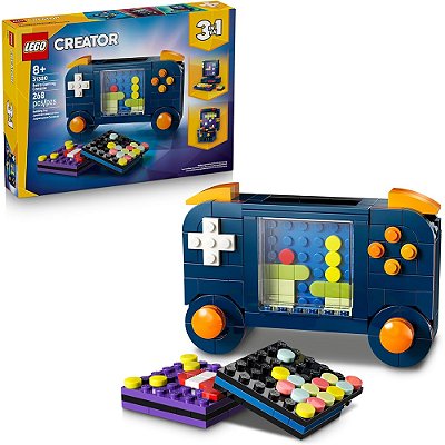 Lego Creator 3 em 1 Console de Videogame Retrô 268 Peças - Lego