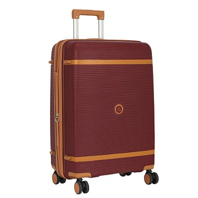 Mala de Viagem Bordo Copenhagen - Vinho - 20" - Polo King