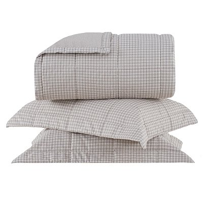 Jogo de Colcha Bourbon Gran Percal 200 Fios - Queen - 3 Peças - Buddemeyer