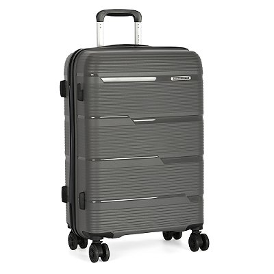 Mala de Viagem Média Acapulco - Grafite - 24'' - Polo King