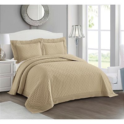 Jogo de Colcha Victoria Bordado Inglês Queen - Fend - Rozac