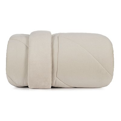 Edredom Dupla Face Blend Malha Queen - Greige - Altenburg