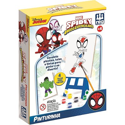 Kit Pintura Spidey e Seus Amigos Especulares - NIg Brinquedos