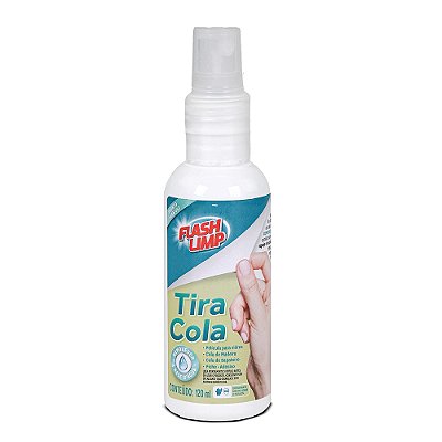 Tira Cola Removedor de Colas e Resíduos Gerais - 120ml - Flash Limp