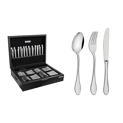 Faqueiro Italy em Aço Inox - 101 Peças - Tramontina