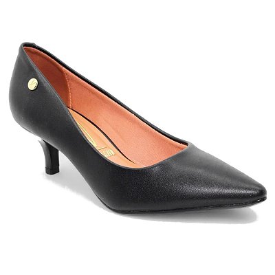 Scarpin Feminino Salto Baixo Imperiale - Preto - Vizzano