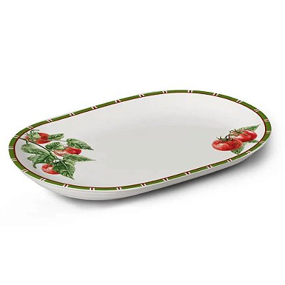 Travessa Flat Pomodoro - 35,7cm - Alleanza