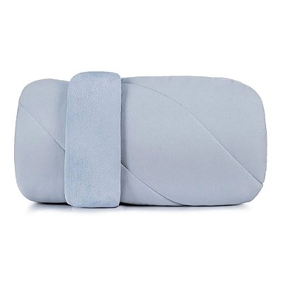 Edredom Dupla Face Blend Malha Queen - Azul Provence - Altenburg